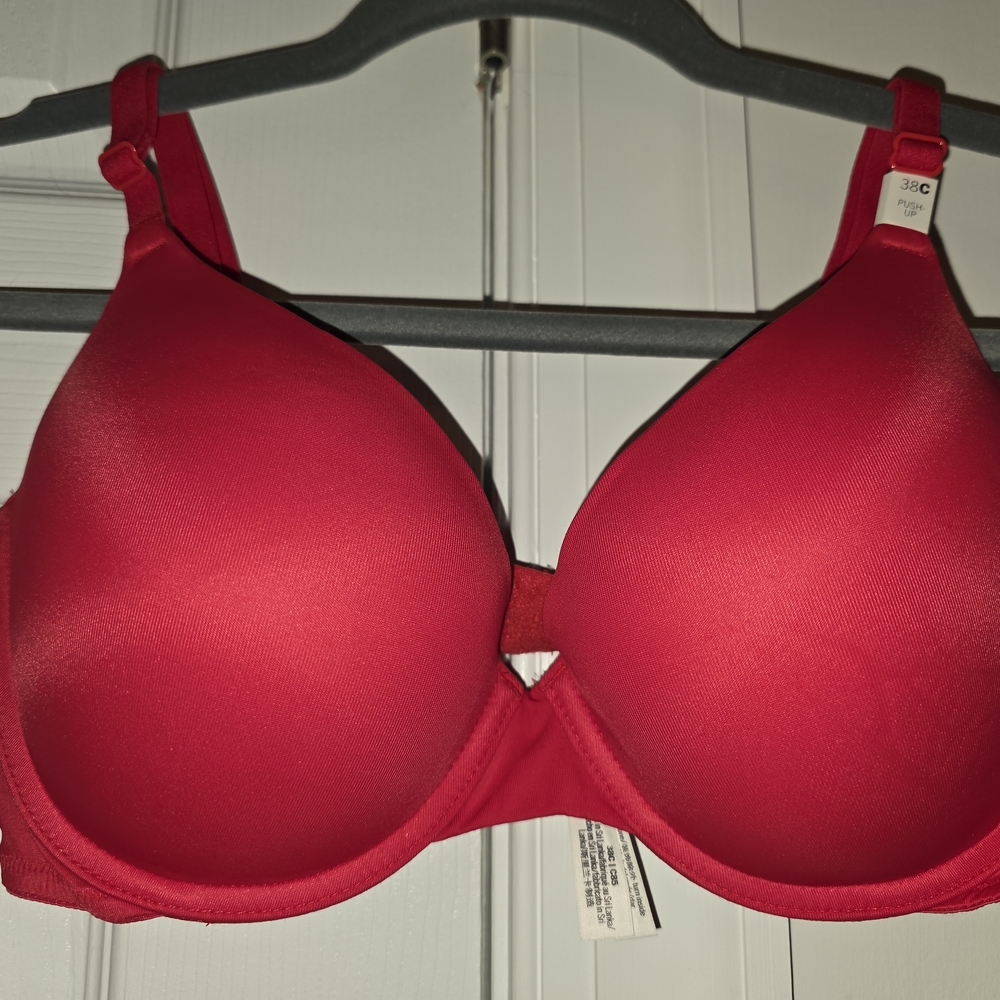 PINK Victoria's Secret Bold Red Bra
